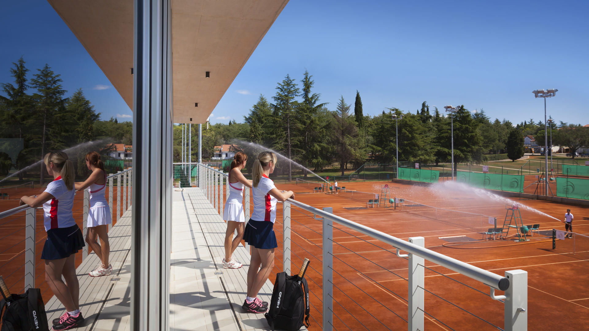 Hannes Zischka Sportreisen; Tennistraining, Kroatien, Tennis; MEER TENNIS in Umag