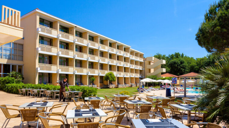 Zimmer ein einem Zischka Tenniscamp, Umag Hotel Aurora
