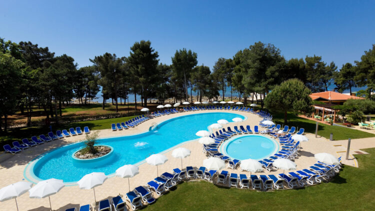 Zimmer ein einem Zischka Tenniscamp, Umag Hotel Aurora